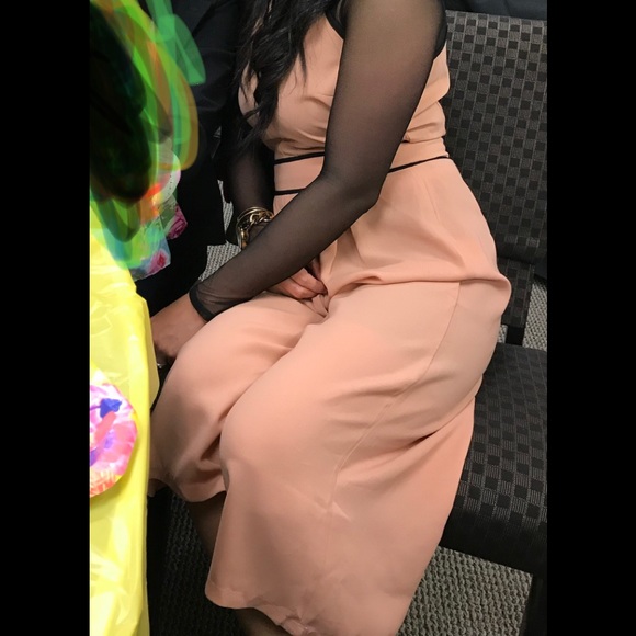 Asos Influence Choker Culotte Jumpsuit - Picture 5 of 5